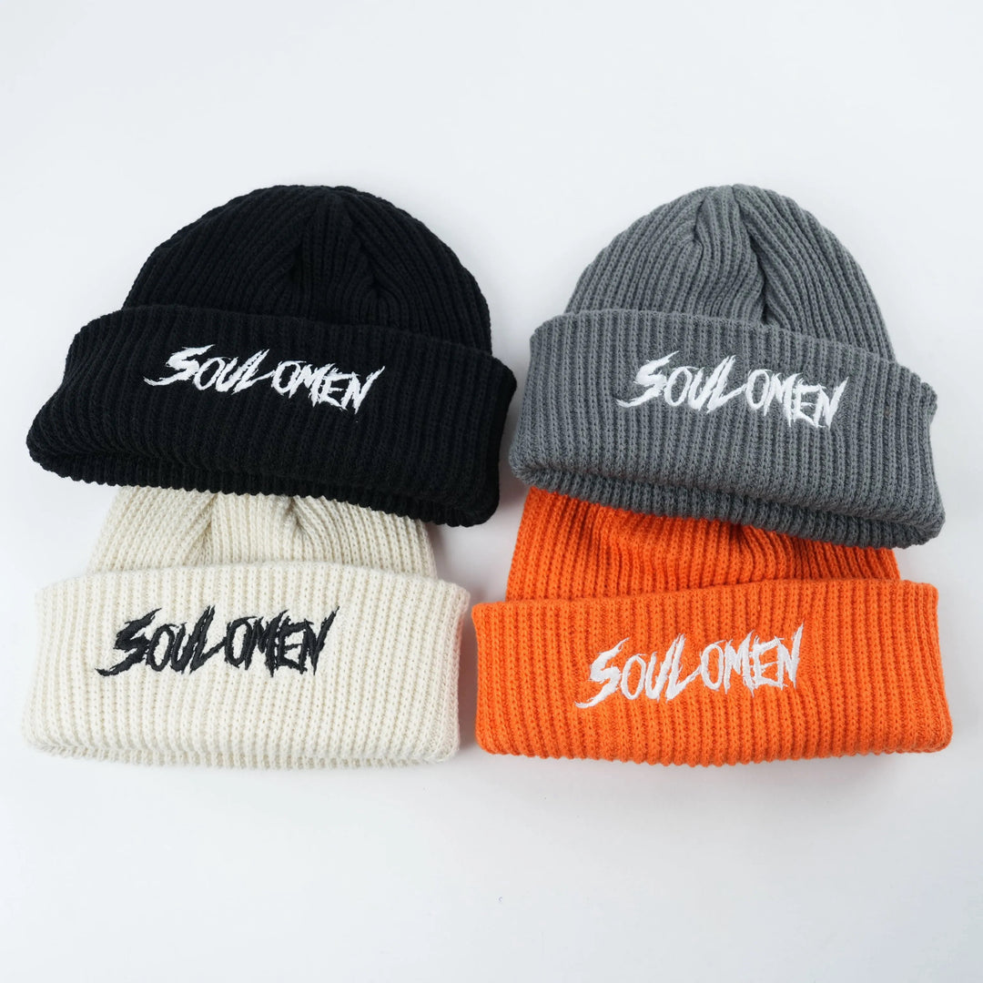 “SOUL OMEN” BEANIE - BLACK