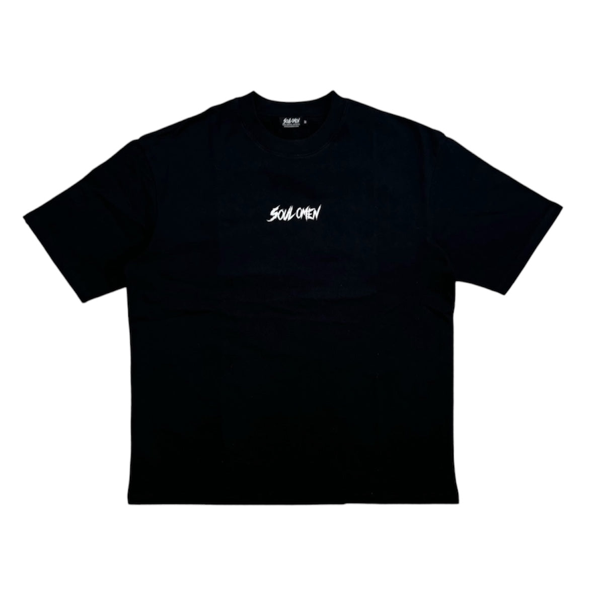 “RAVEN” PREMIUM OVERSIZED TEE - BLACK