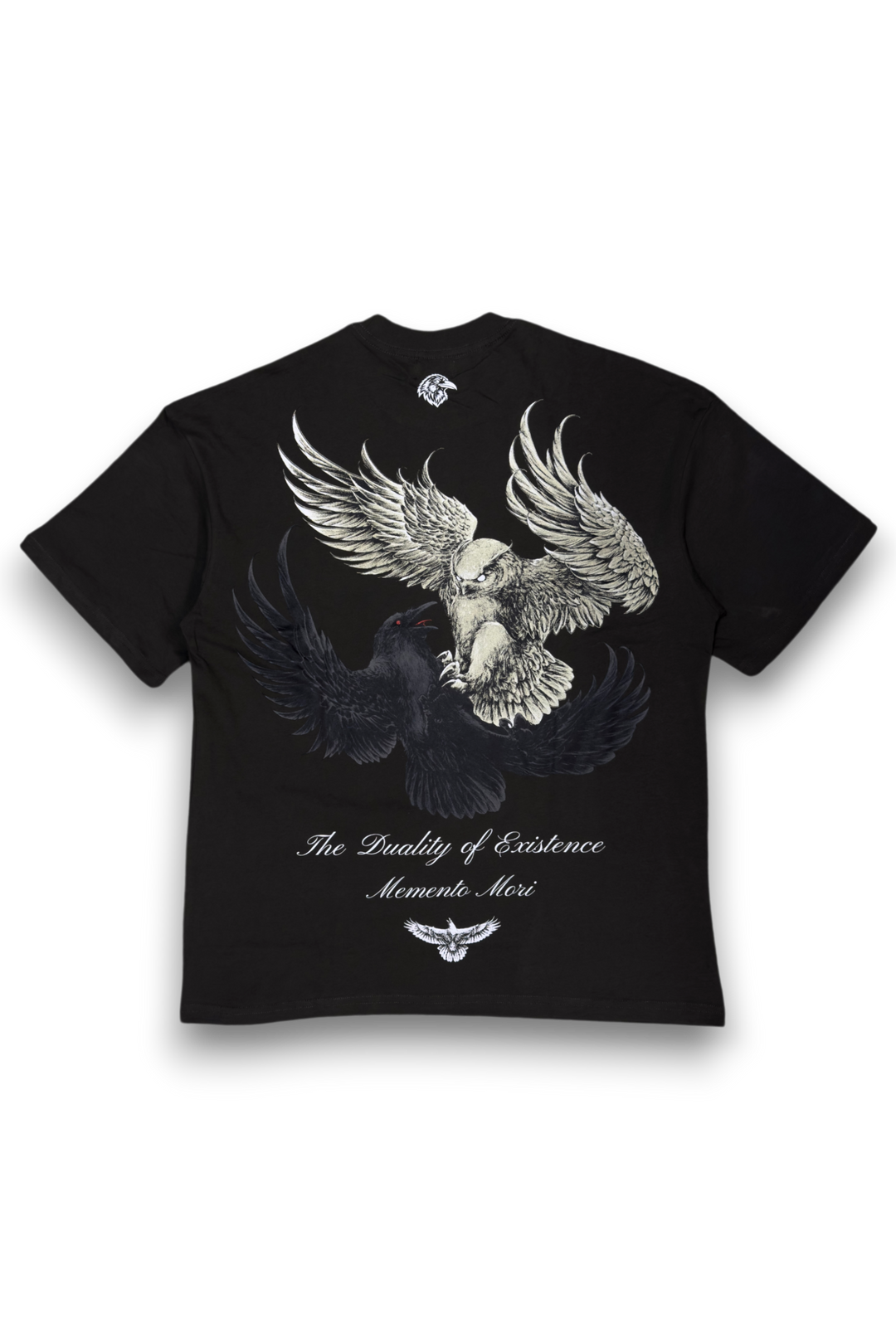 "YIN &amp; YANG" PREMIUM OVERSIZED TEE - GRAY