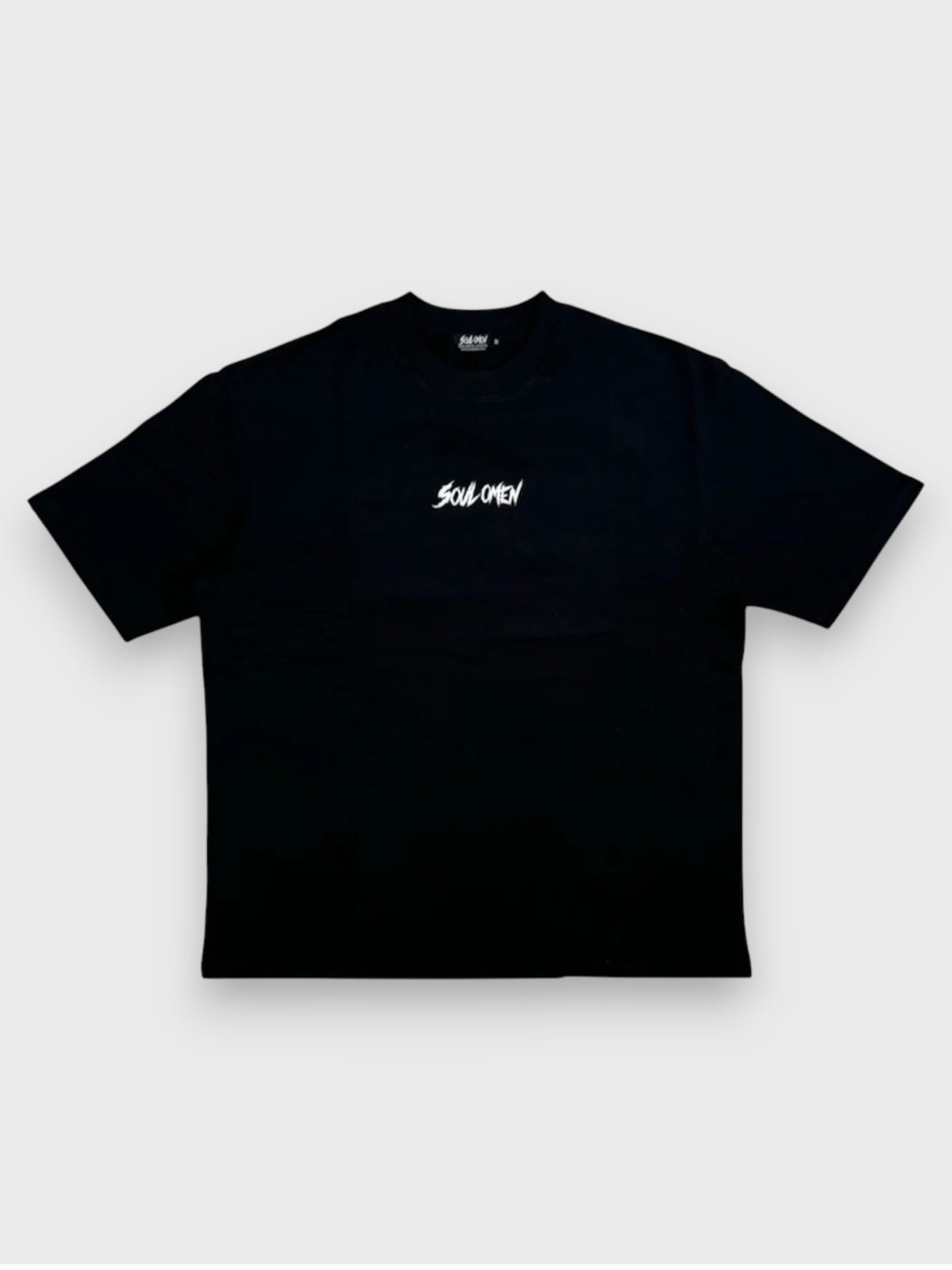 “RAVEN” PREMIUM OVERSIZED TEE - BLACK