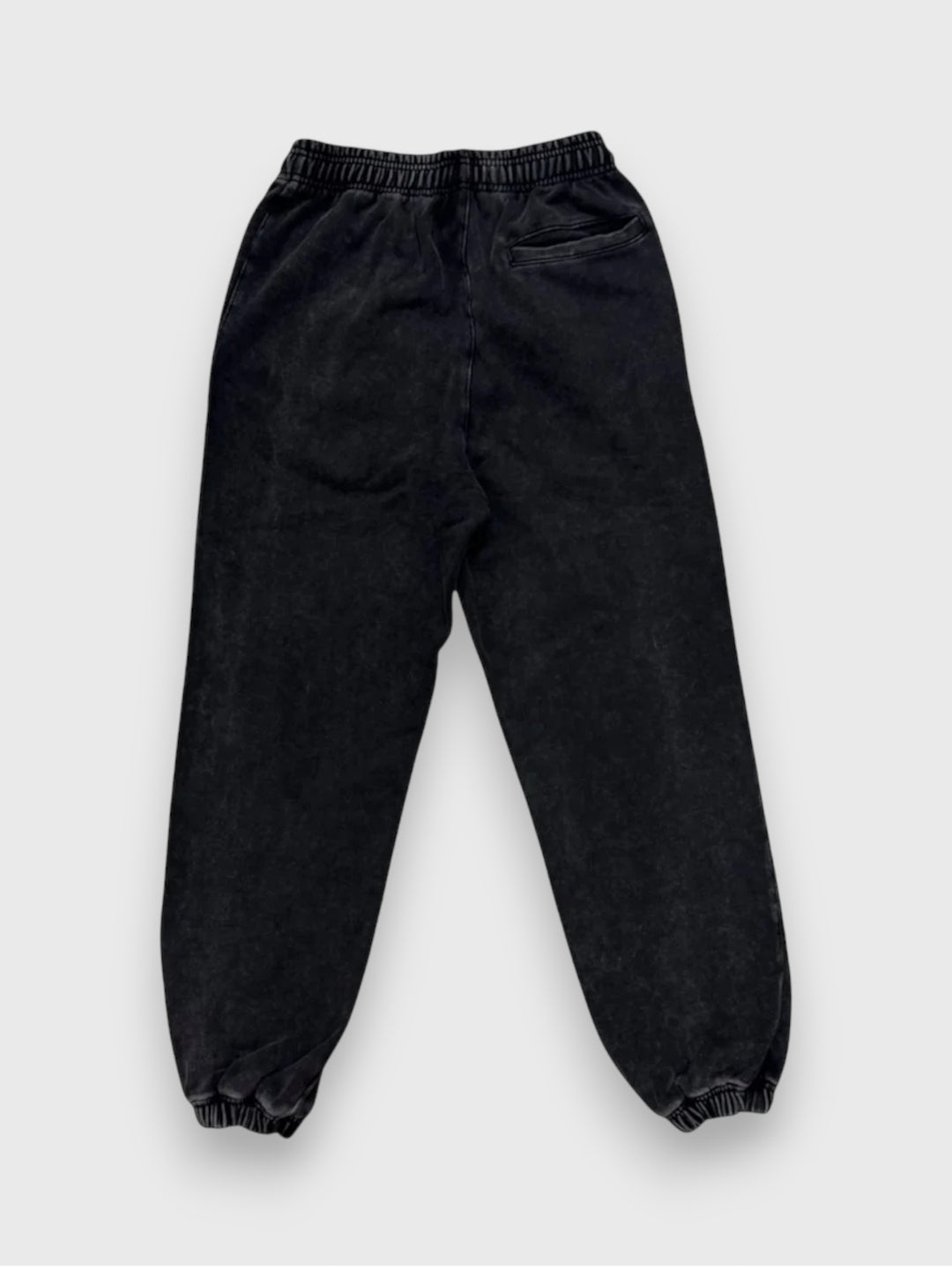 “ACID WASH” PREMIUM HEAVYWEIGHT SWEATPANTS - BLACK