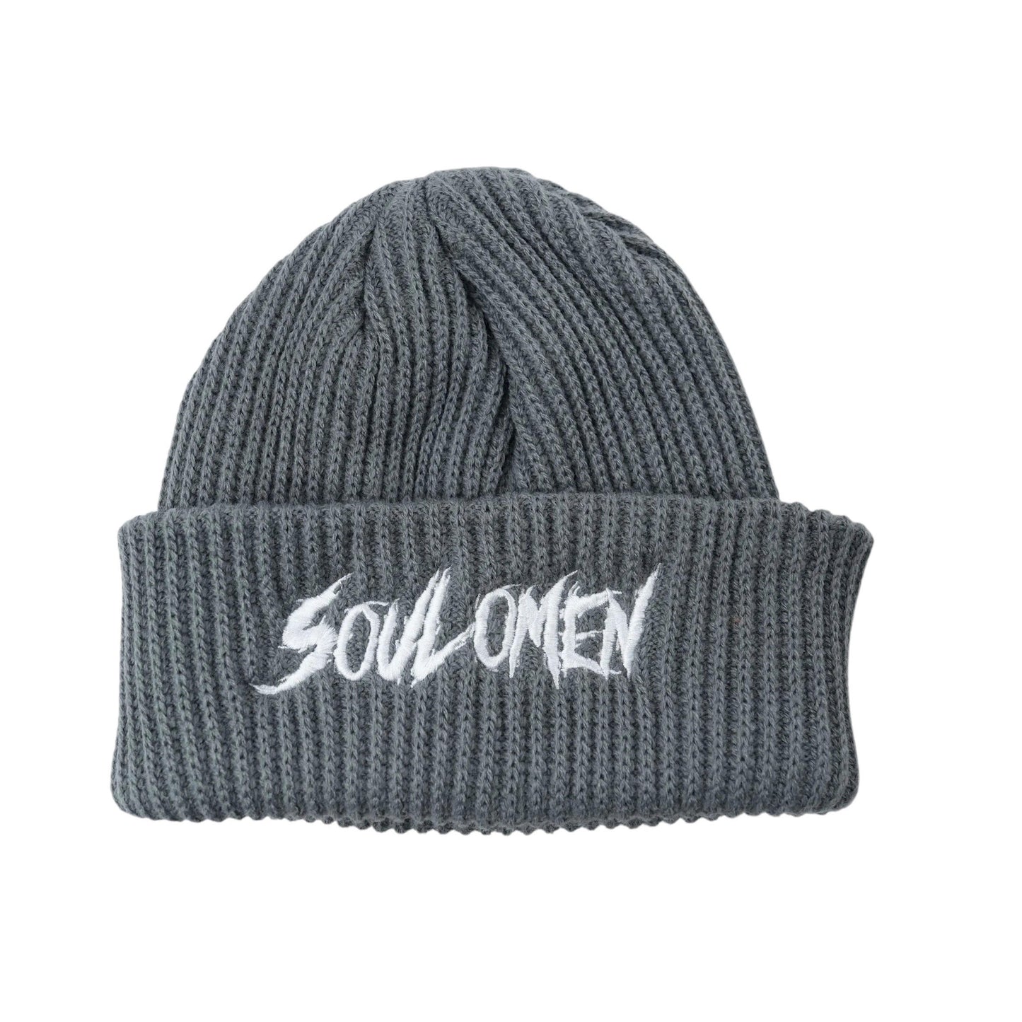 "SOUL OMEN" BEANIE - SHADOW