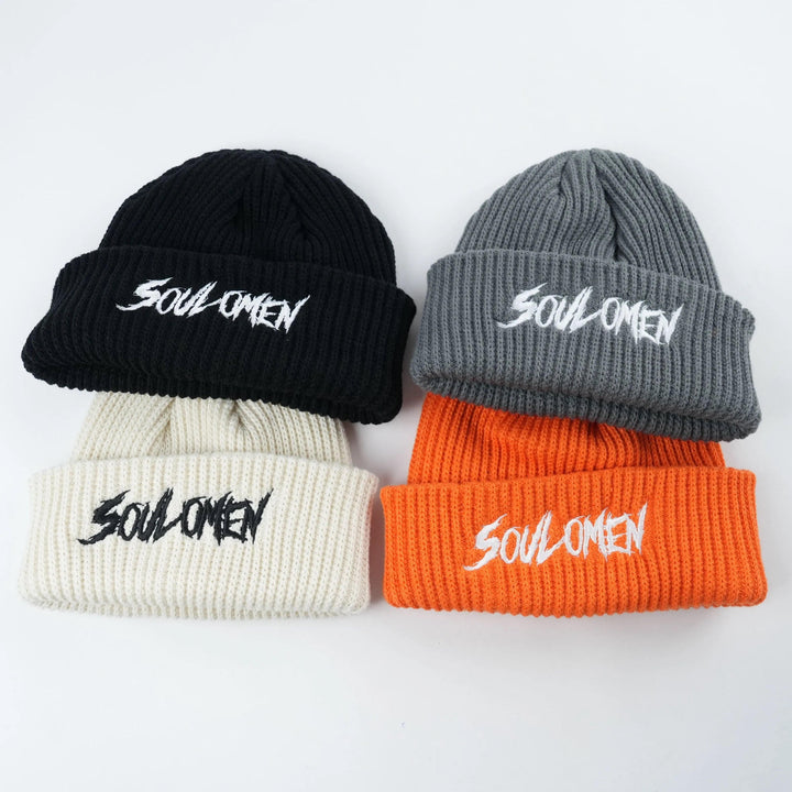 "SOUL OMEN" BEANIE - SHADOW
