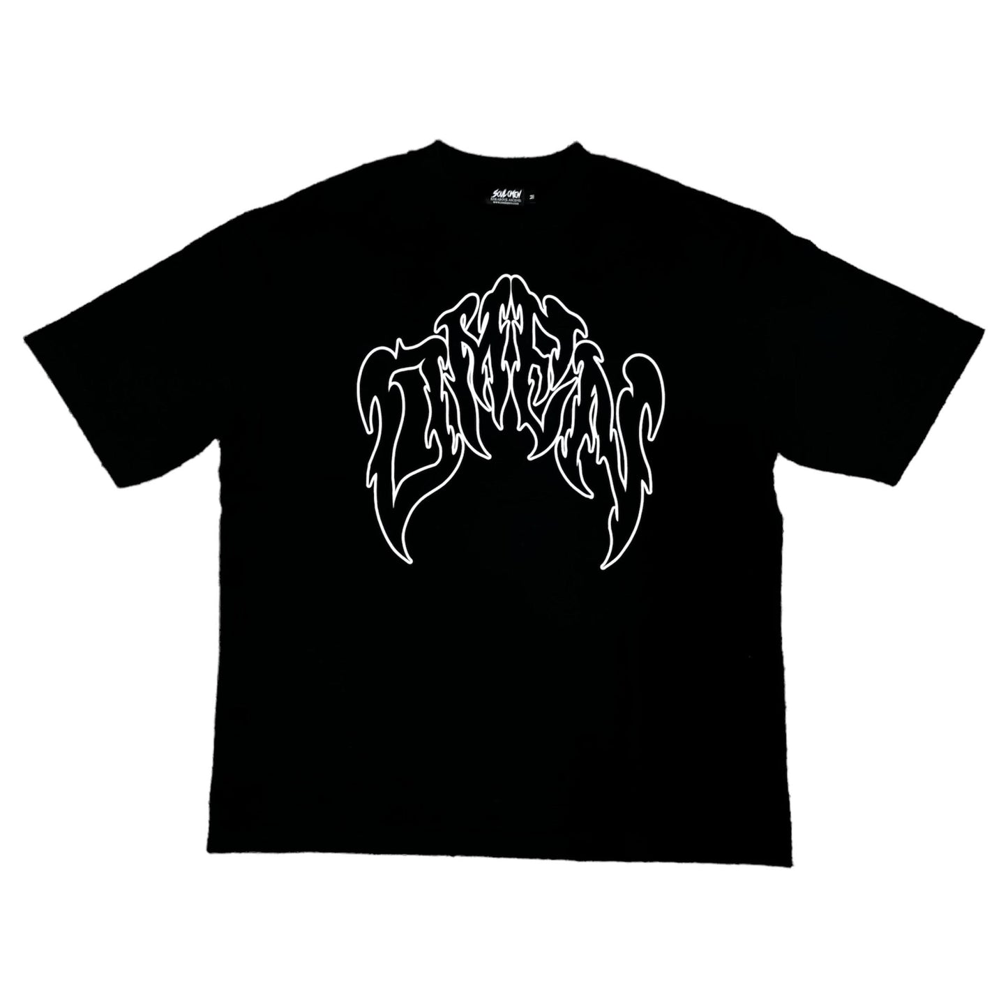 "SUFFER FOR PURPOSE" PREMIUM OVERSIZED TEE - BLACK