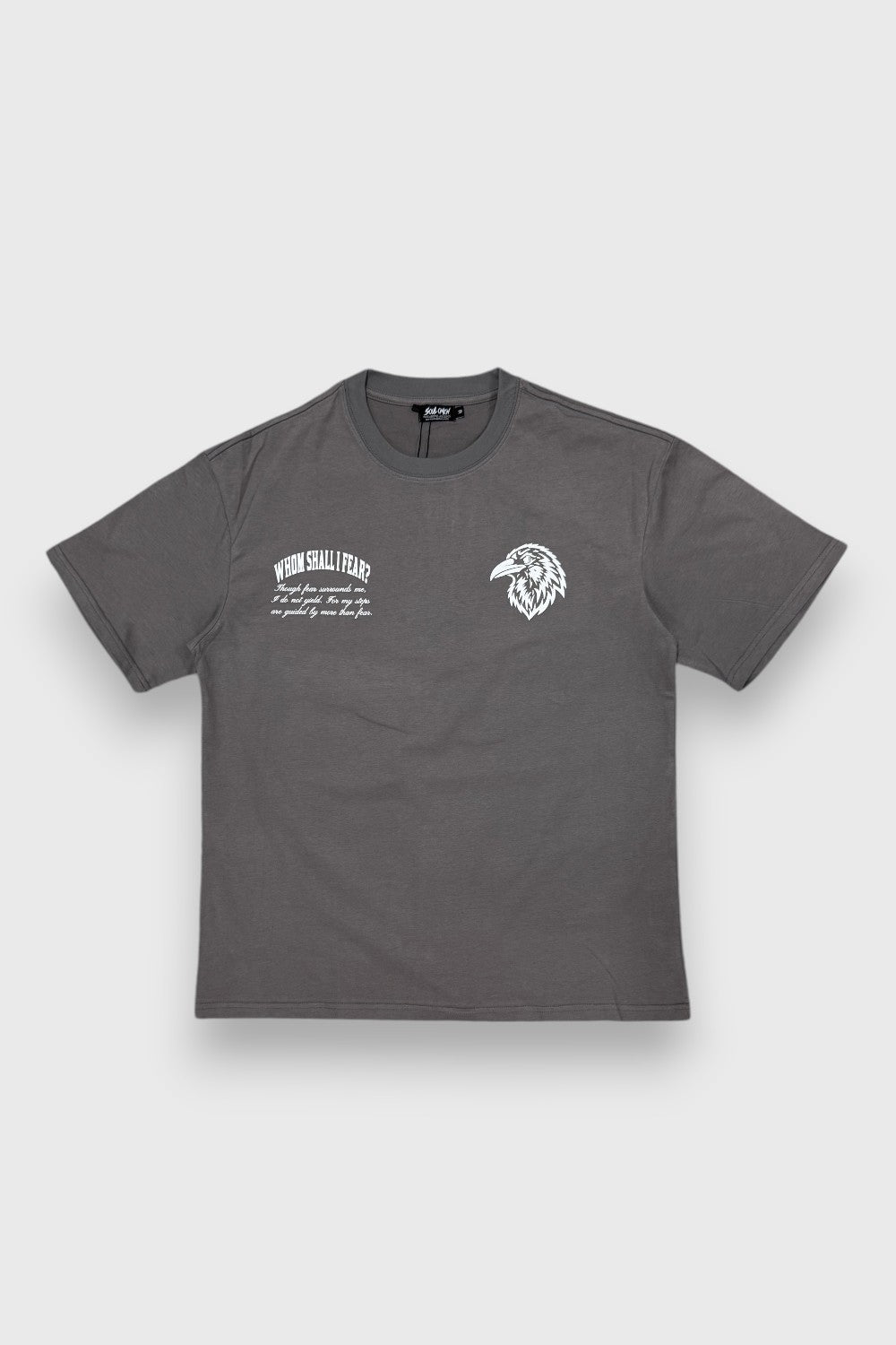 “WSIF SIGNATURE” PREMIUM OVERSIZED TEE - GRAY